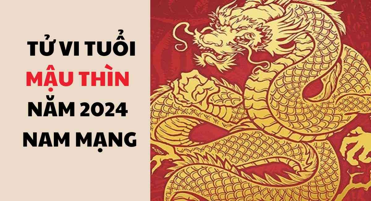 Xem tử vi tuổi Mậu Thìn năm 2024 nam mạng chi tiết nhất