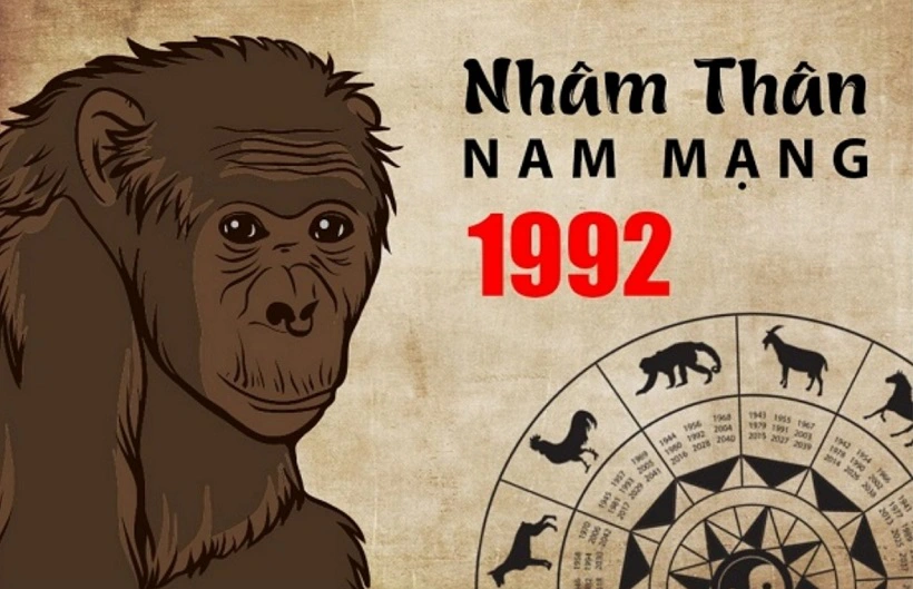 tử vi tuổi Thân 1992 năm 2024 nam mạng