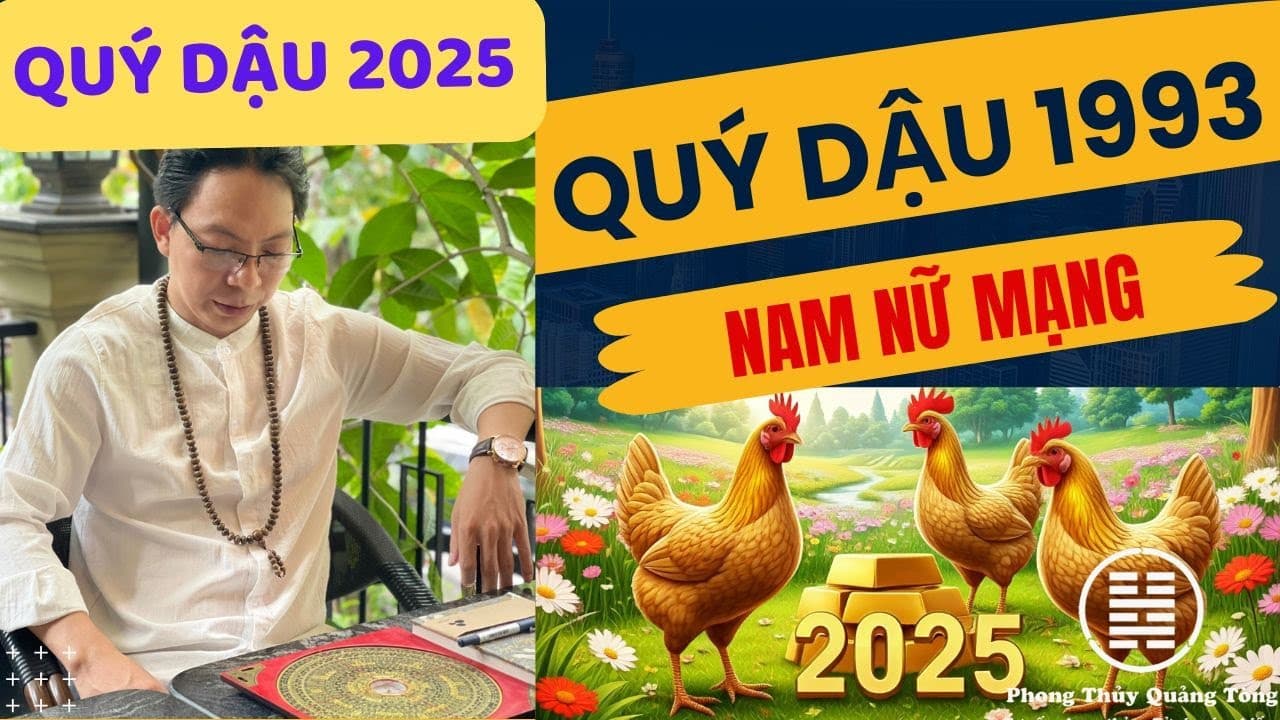 Tổng quan về tử vi tuổi Quý Dậu 1993 nữ mạng năm 2025